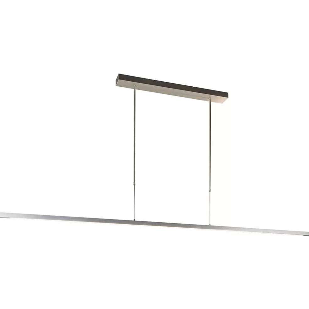 Clearance Straluma Aluminium LED hanglamp nikkel mat inclusief dimmer