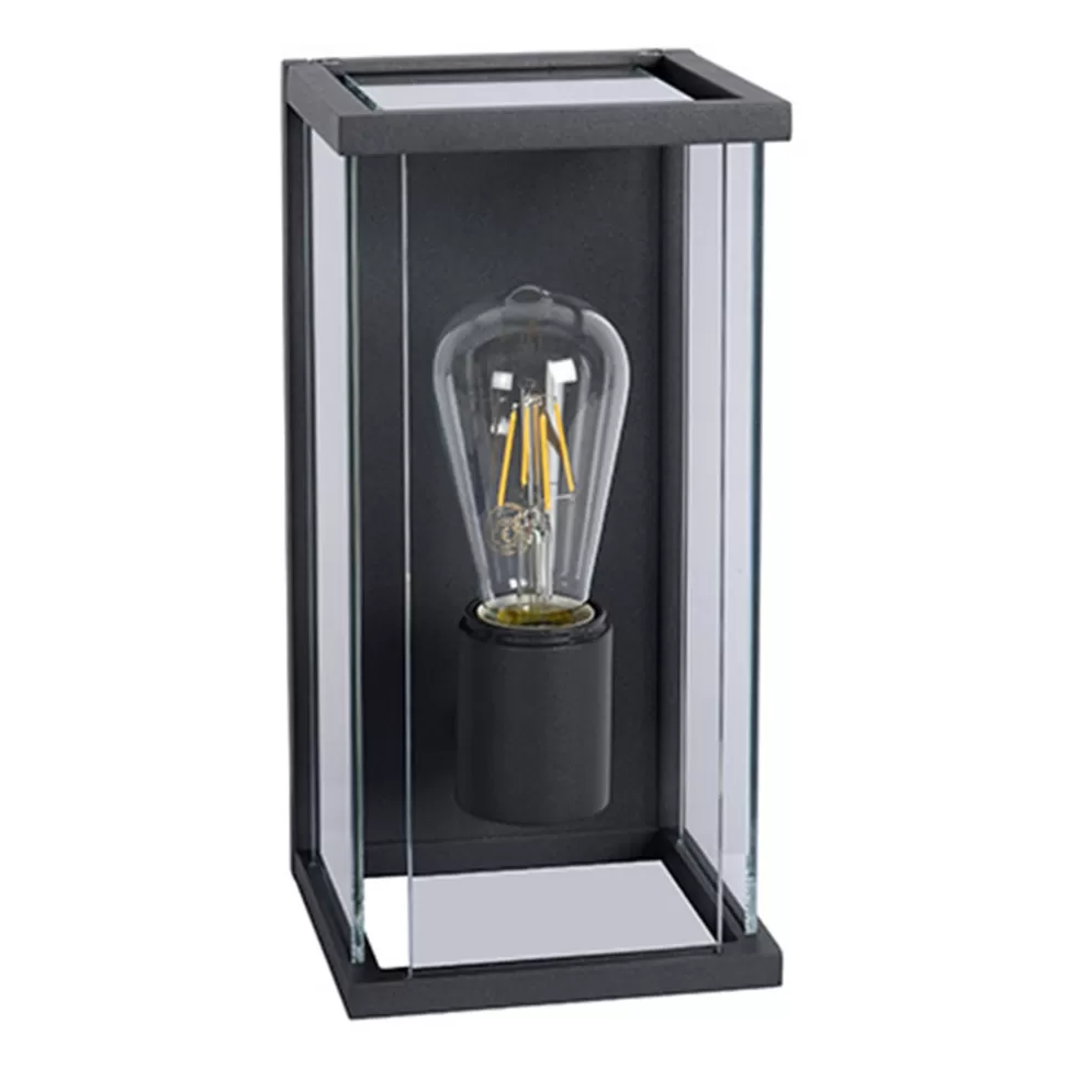 Sale Straluma Buitenlamp antraciet/glas met bewegingssensor IP54