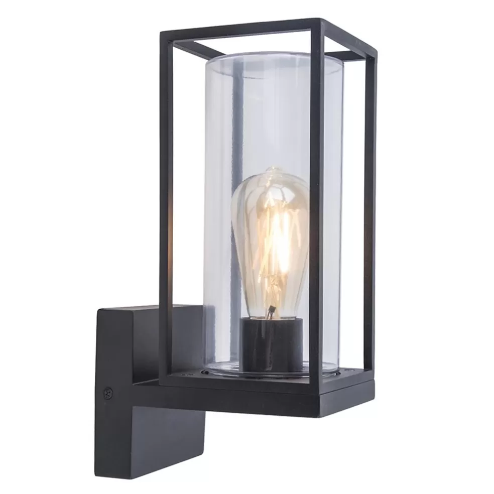 Store Straluma Buitenlamp Flair lantaarn op voet zwart IP44