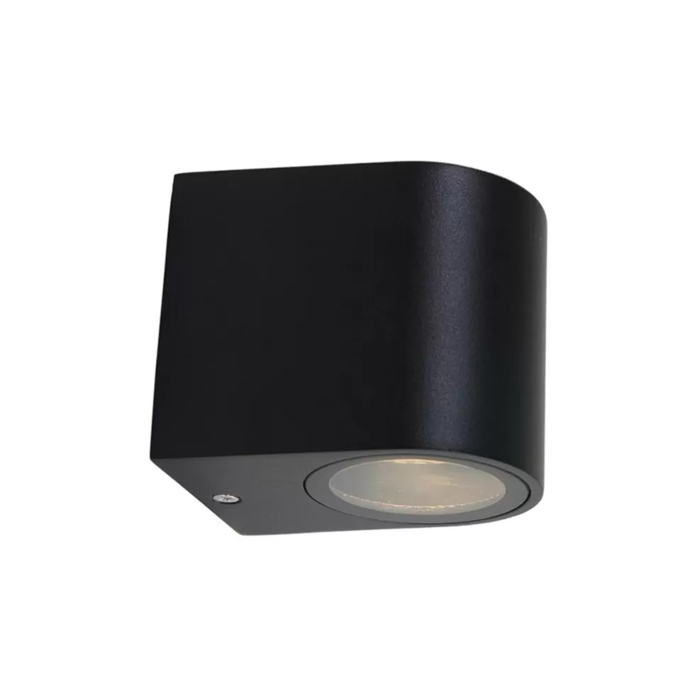 Cheap Straluma Buitenlamp Logan afgerond zwart IP44