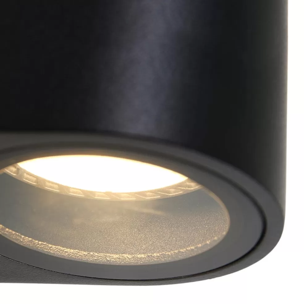 Cheap Straluma Buitenlamp Logan afgerond zwart IP44