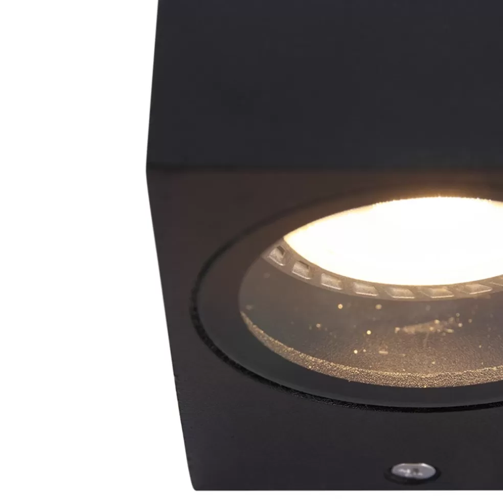 Store Straluma Buitenlamp Logan kubus zwart IP44