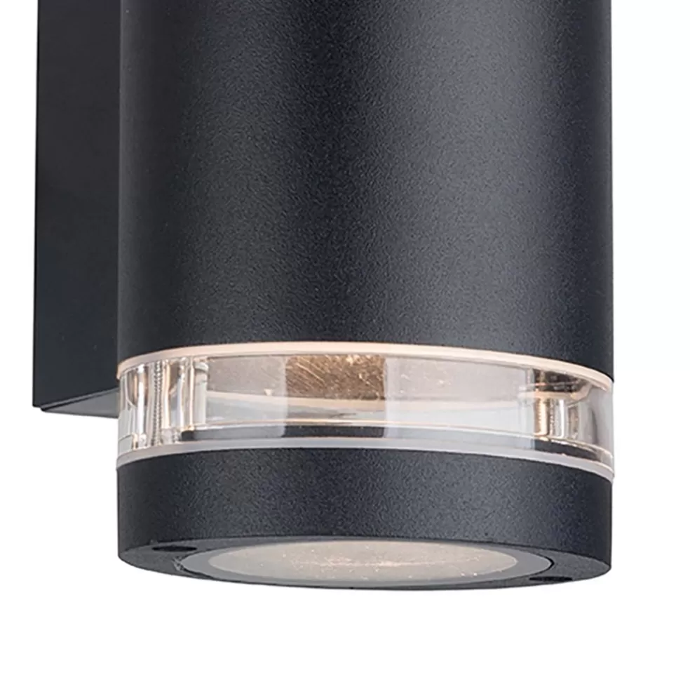 Outlet Straluma Buitenlamp Panay zwart+schemersensor