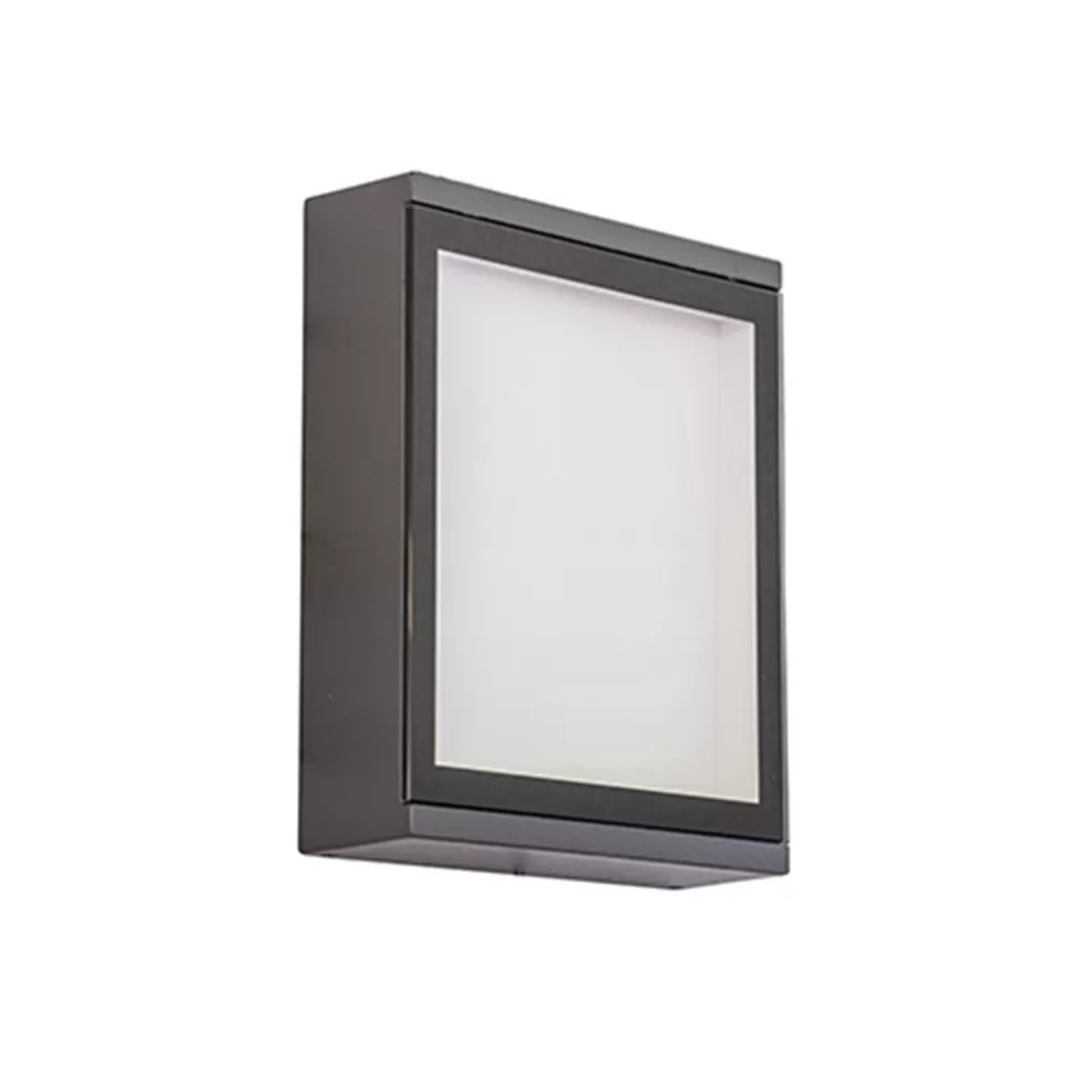 Flash Sale Straluma Buitenlamp wand rechthoek antraciet IP54