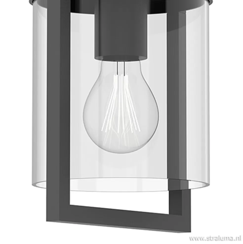 Best Straluma Buitenlantaarn-wandlamp antraciet IP54