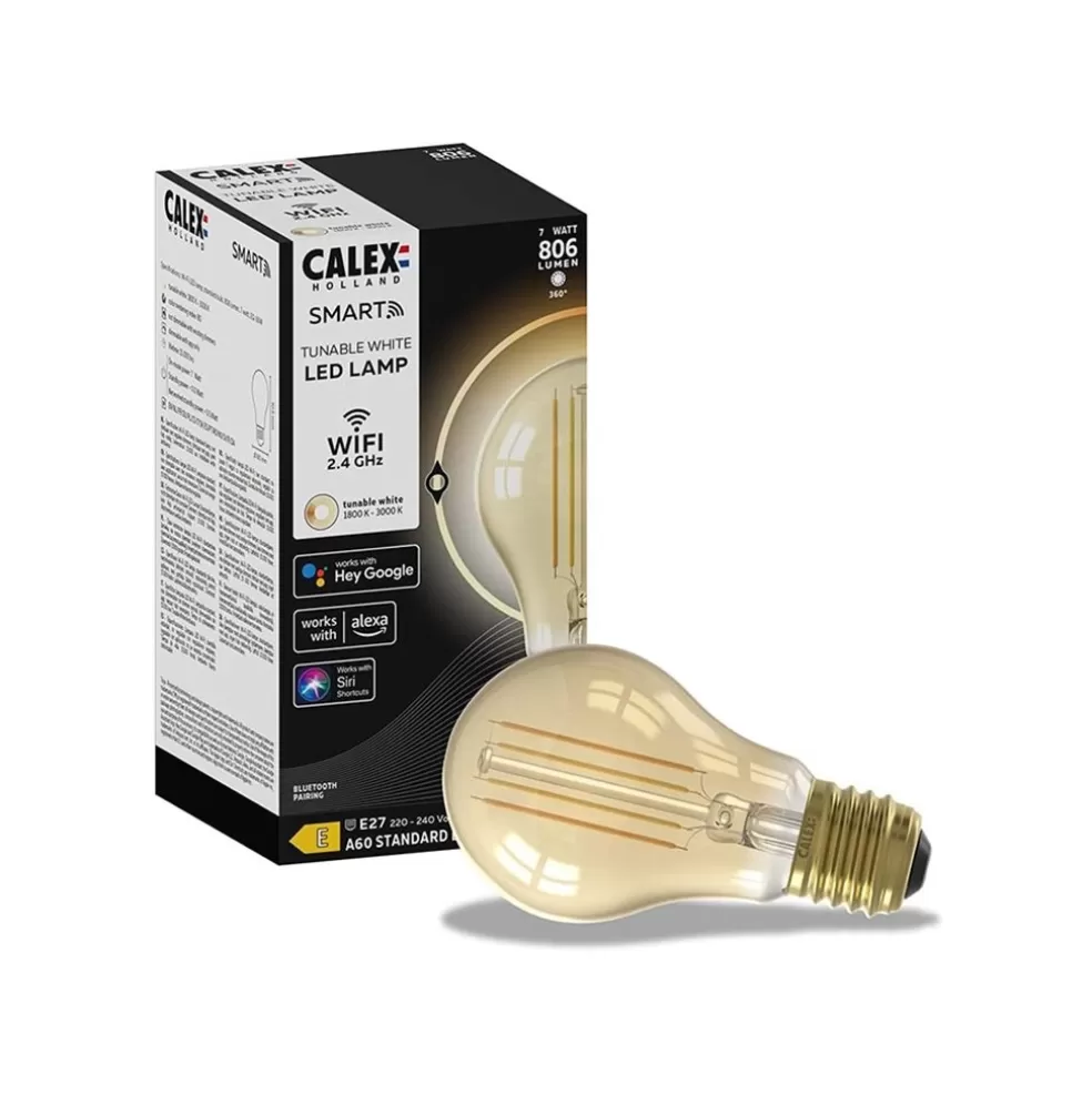 Best Sale Straluma Calex Smart E27 A60 Gold