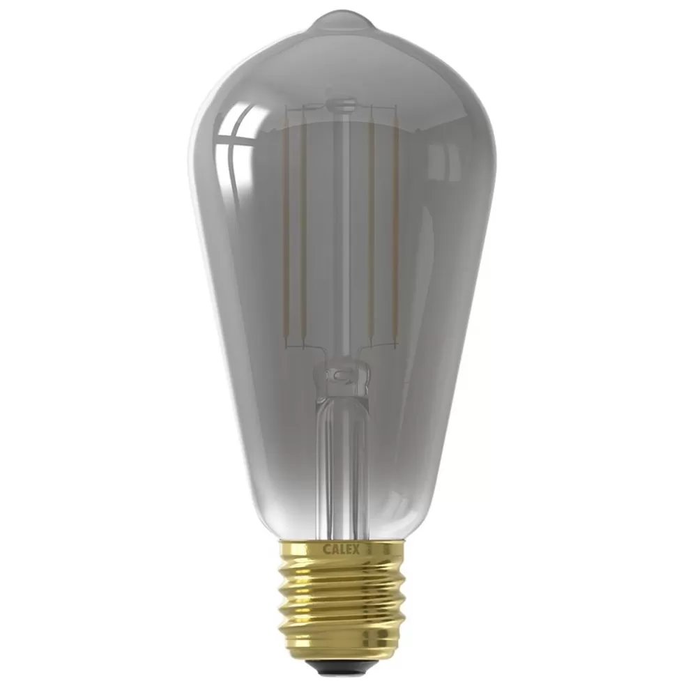 Online Straluma Calex Smart Home E27 LED filament smoke ST64