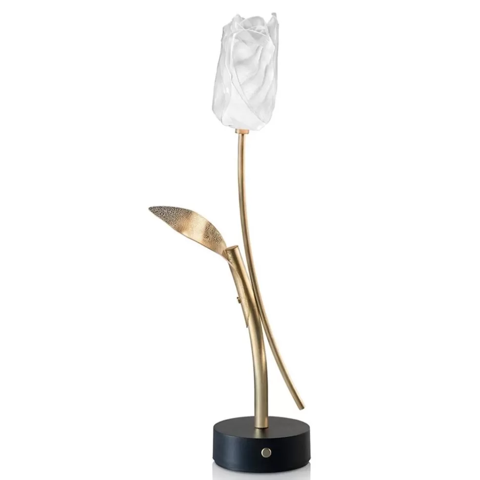 Best Sale Straluma Decoratieve LED tafellamp Tullip zwart/goud dimbaar