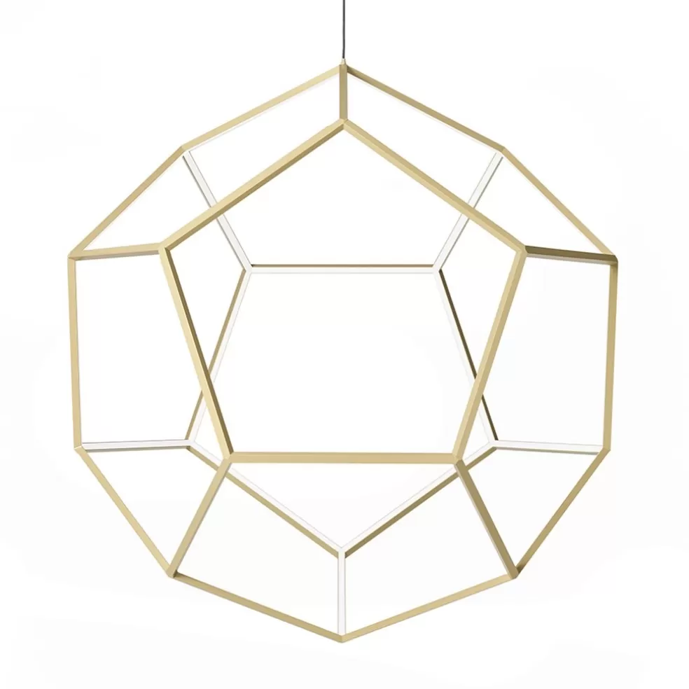 Flash Sale Straluma Design LED hanglamp goud 80x100 cm