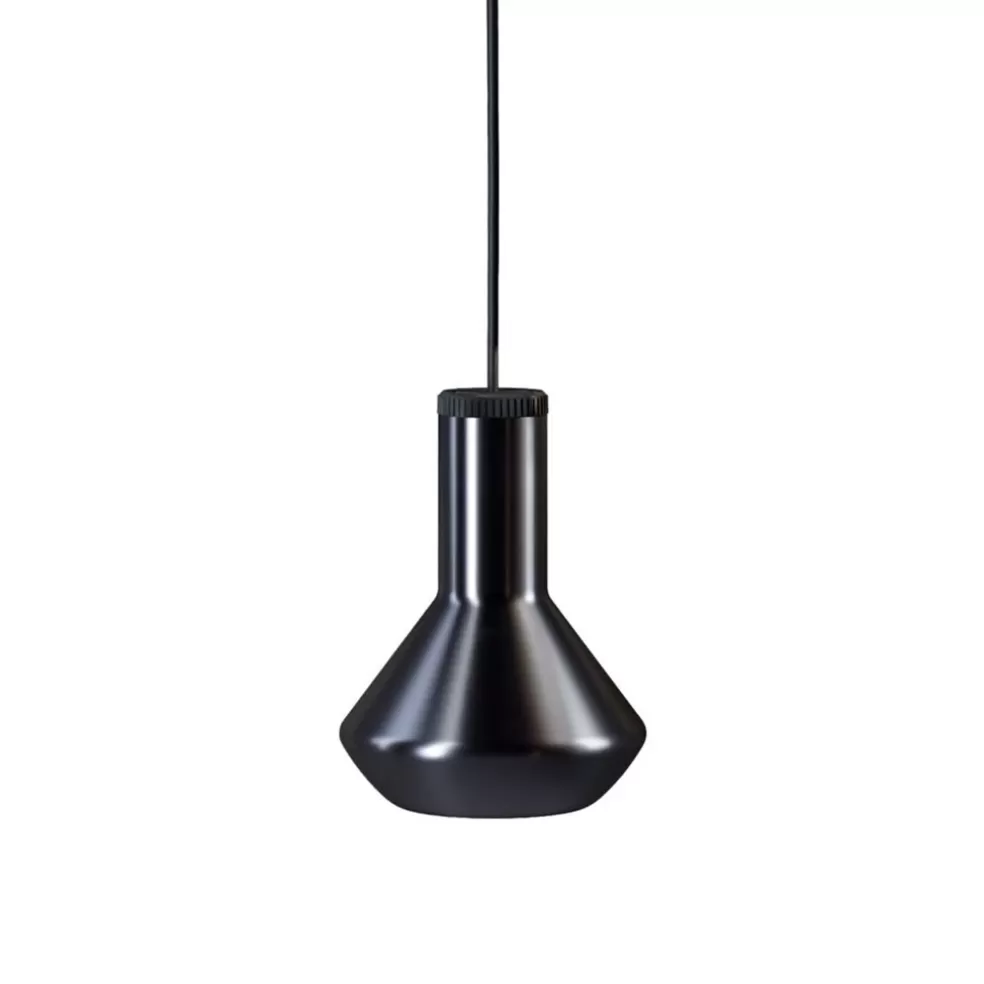 Outlet Straluma Diesel Living with Lodes hanglamp Flask A metallic black