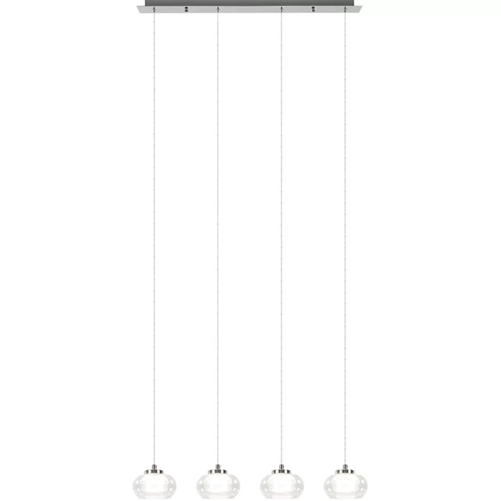 Best Sale Straluma Dimbare LED hanglamp chroom met helder glas