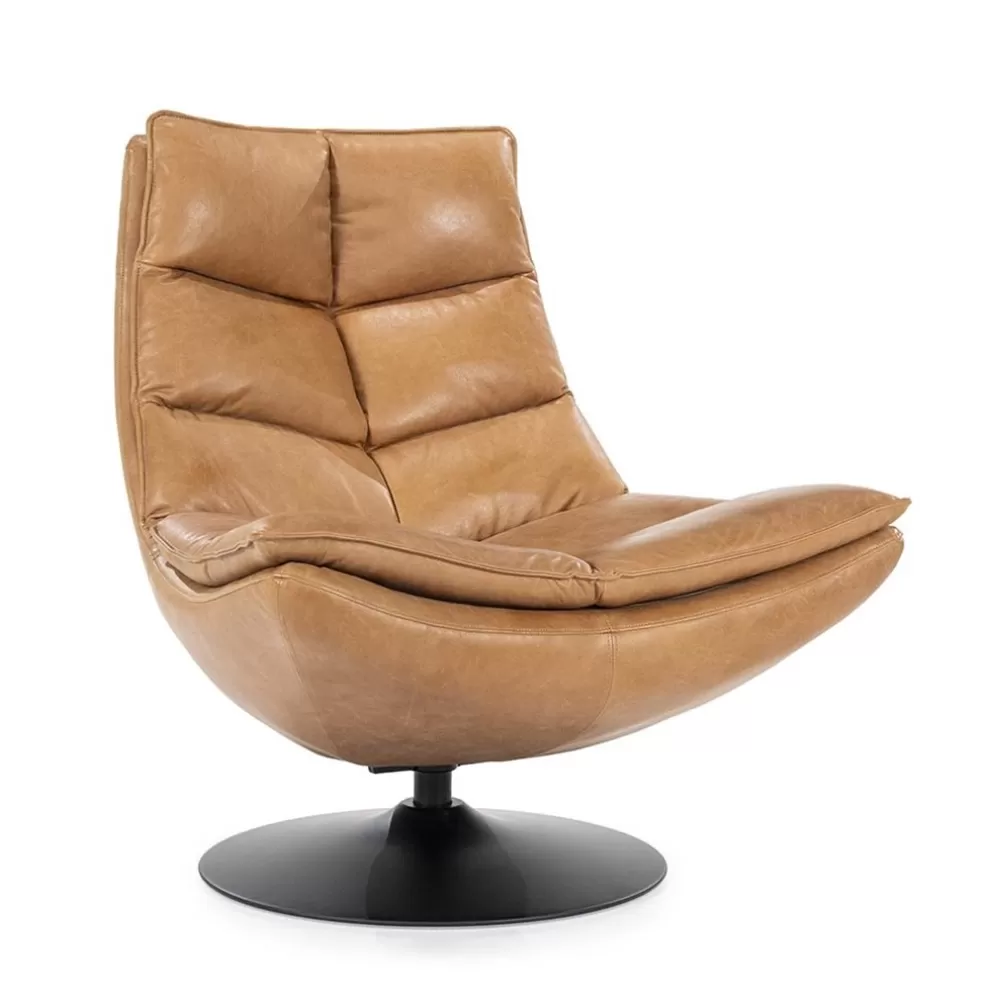 Flash Sale Straluma Fauteuil Sven leer - cognac