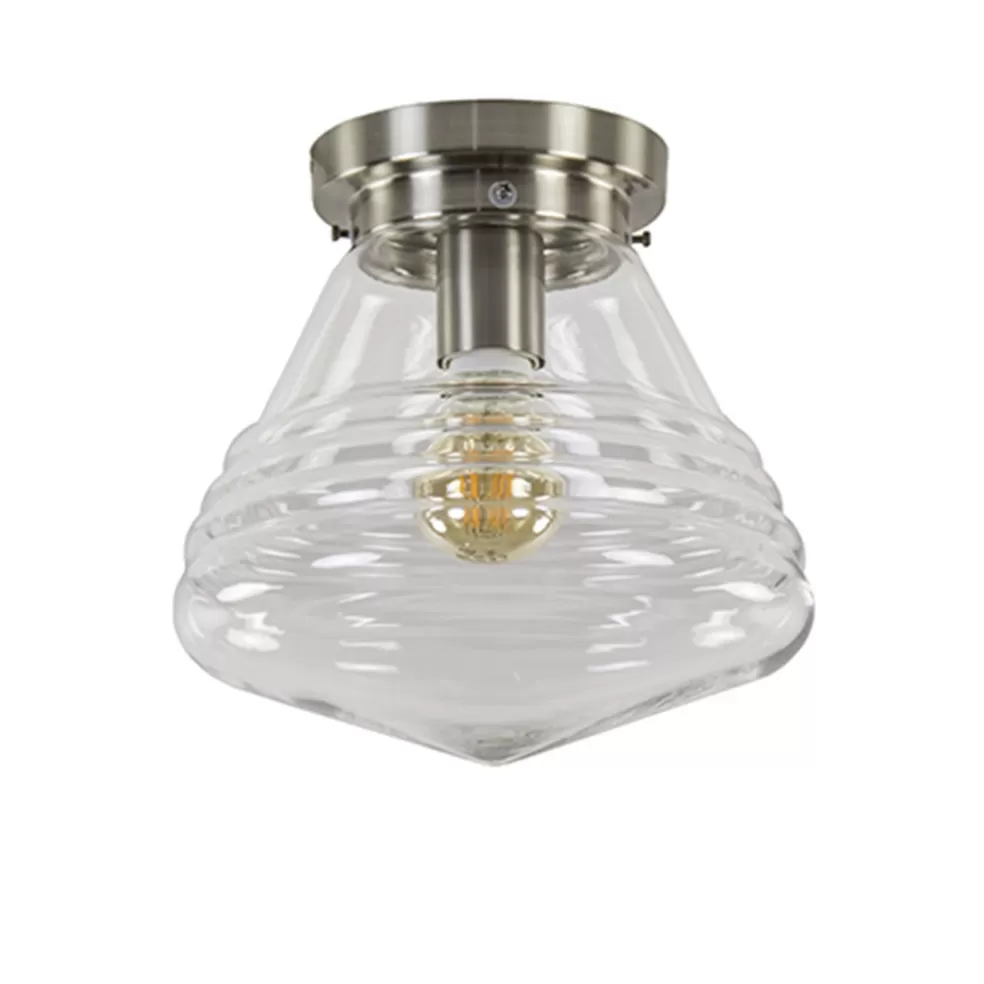 Best Straluma Glazen plafondlamp helder Art Deco