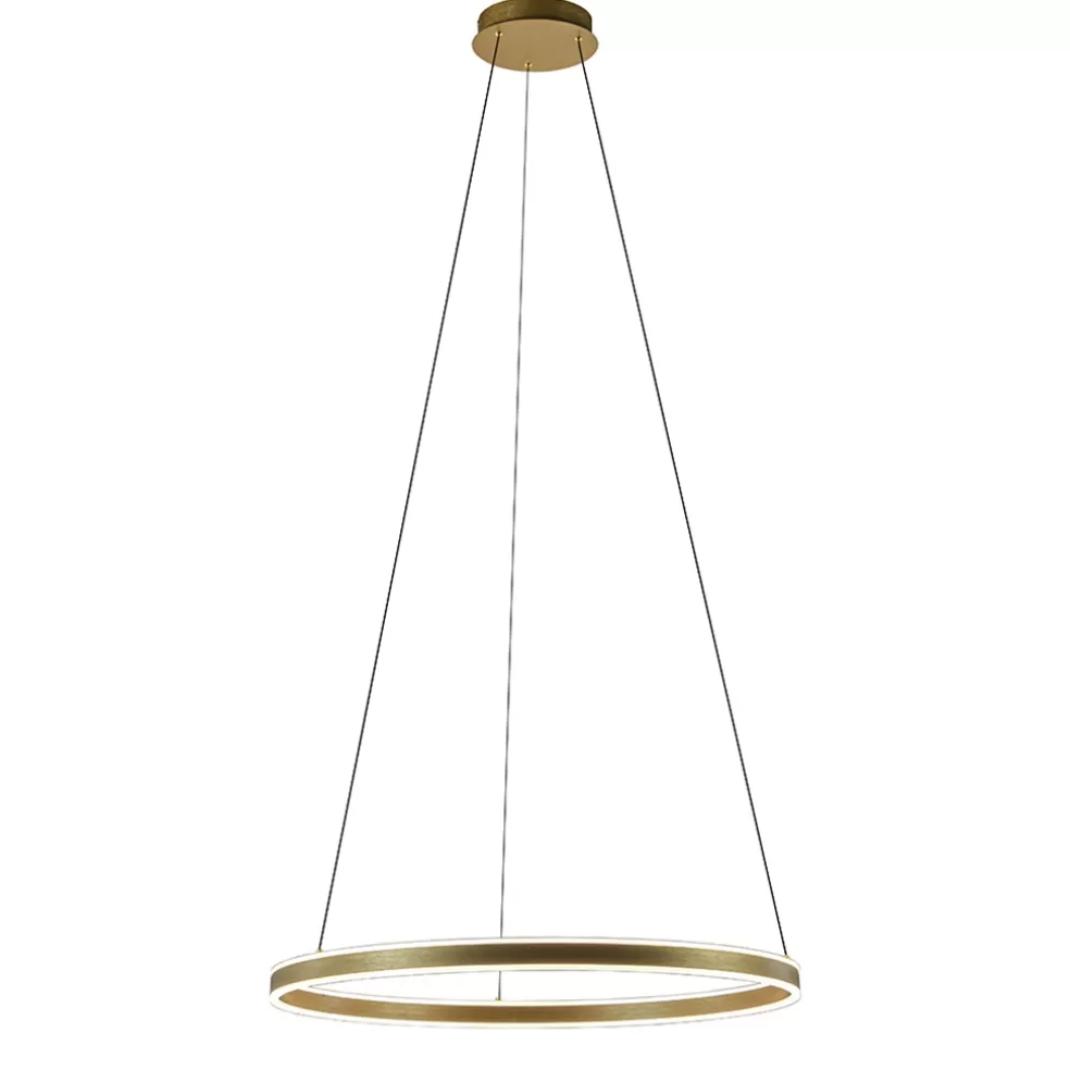 New Straluma Grote design hanglamp LED gouden ring