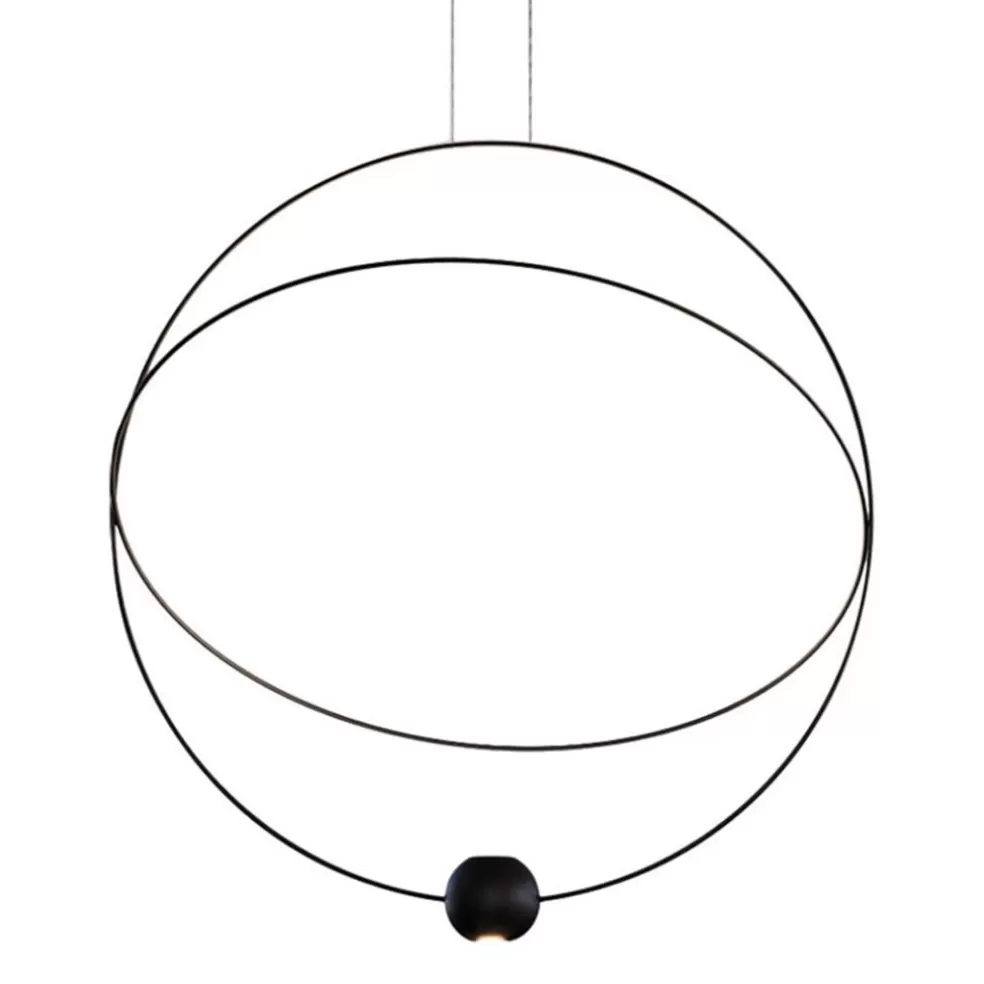 Discount Straluma Grote design hanglamp ring met LED spot