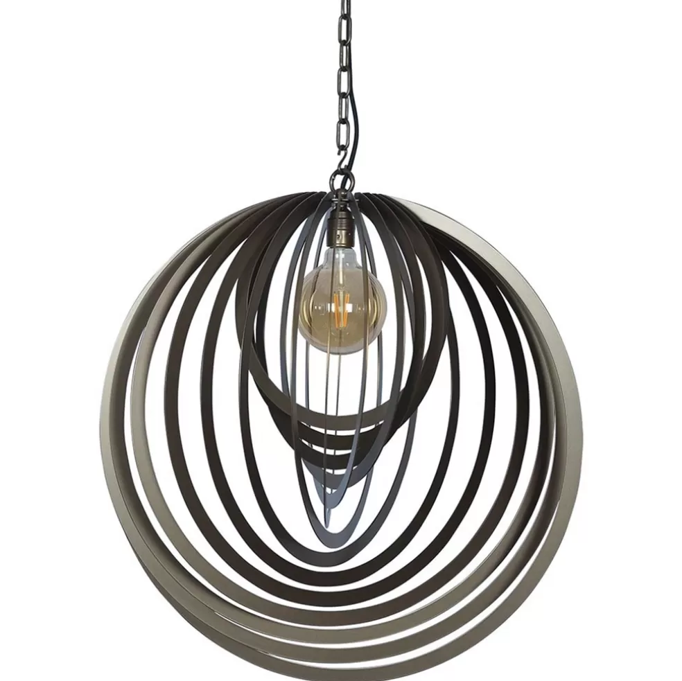 Best Sale Straluma Grote design hanglamp ringen platinum 80 cm