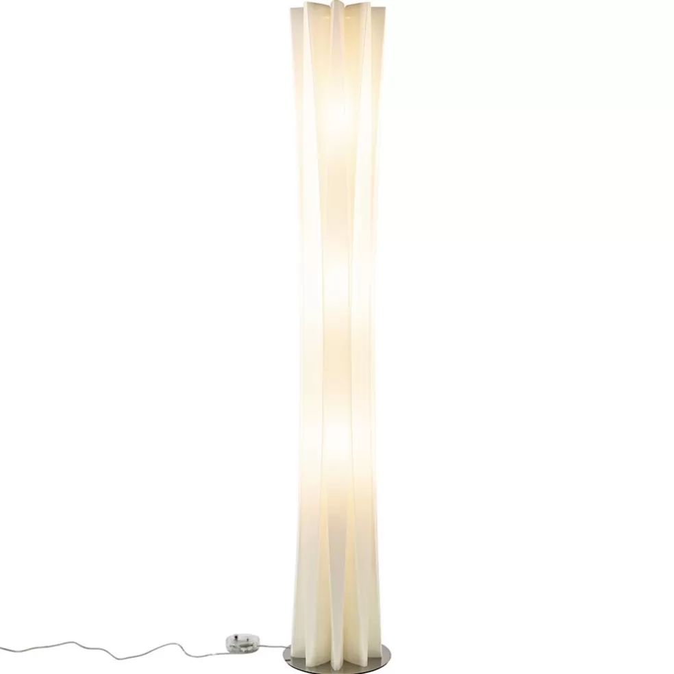 Discount Straluma Grote design vloerlamp Bach licht goud inclusief dimmer