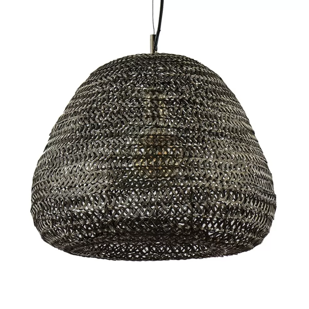 Flash Sale Straluma Grote hanglamp Finou antiek brons met zwart