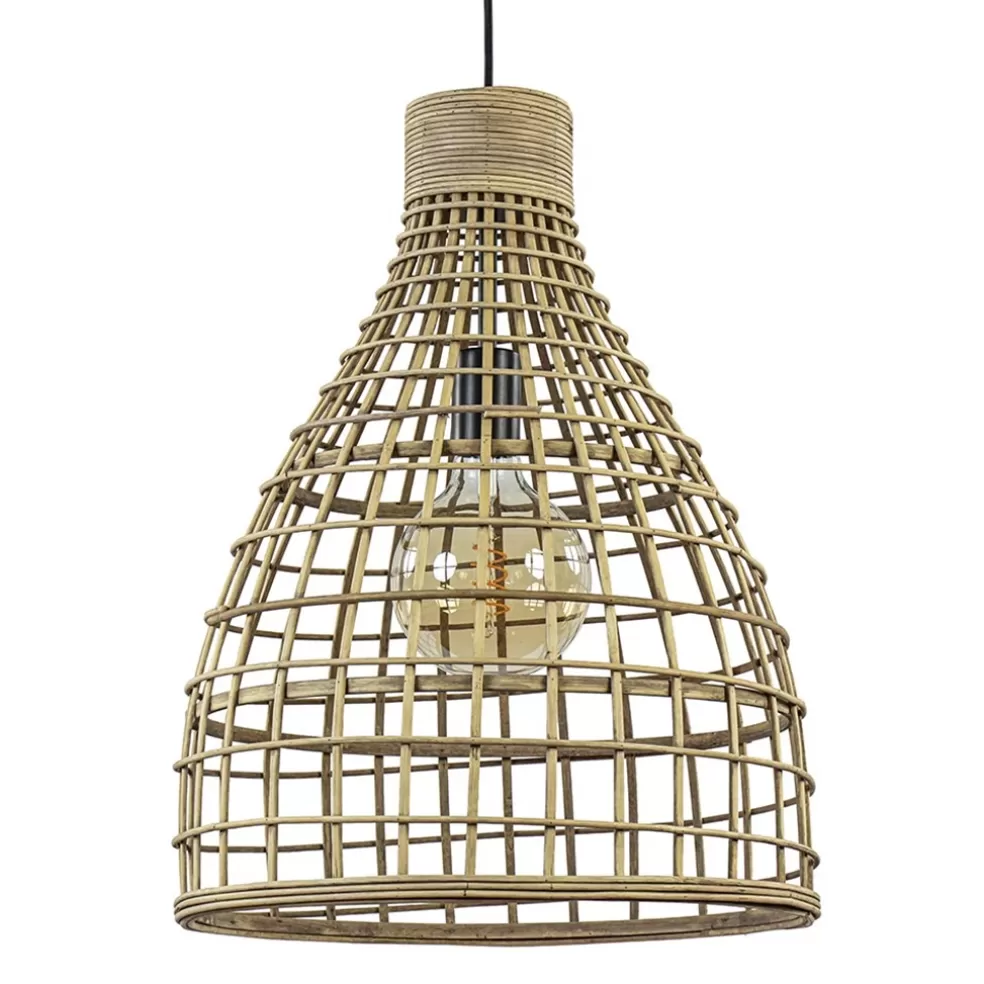 Best Straluma Grote hanglamp Puerto rotan naturel Light and Light