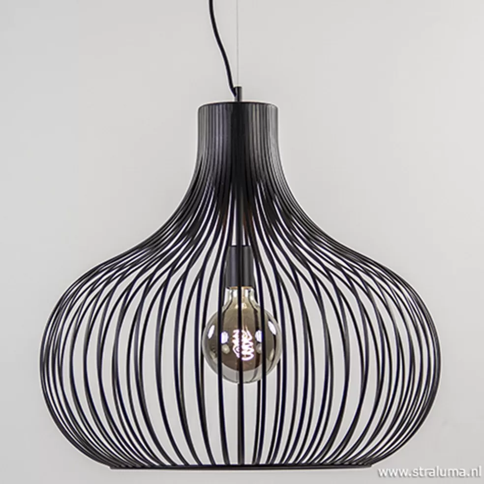 Sale Straluma Hanglamp Aglio draad zwart 60cm