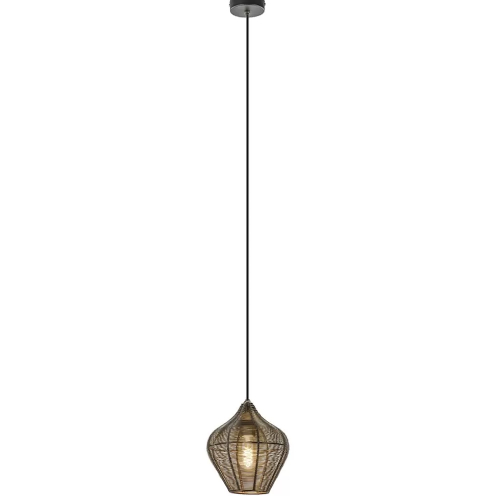 Clearance Straluma Hanglamp Alvaro 20cm antiek brons