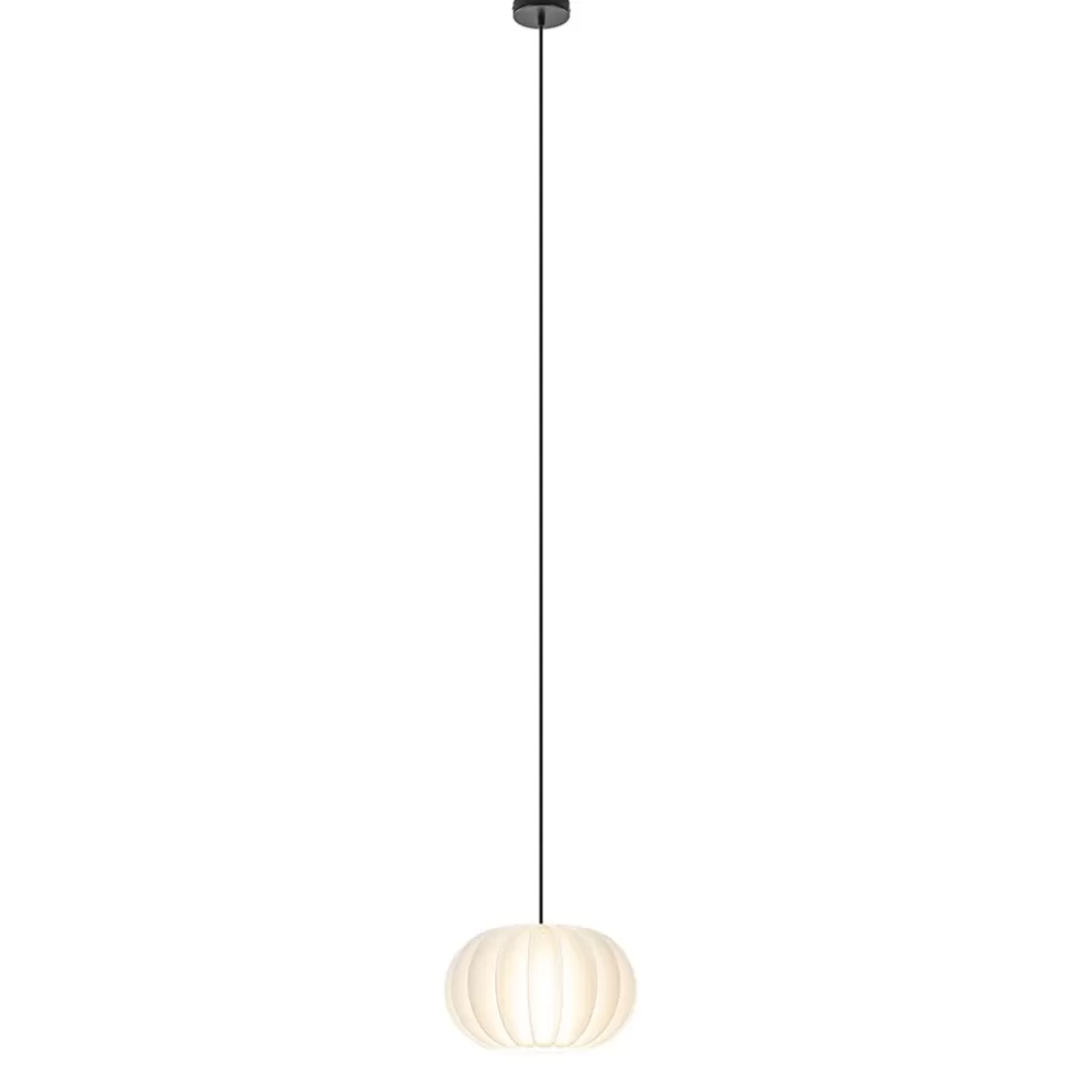 New Straluma Hanglamp Arena 1L 30cm zwart/kap wit