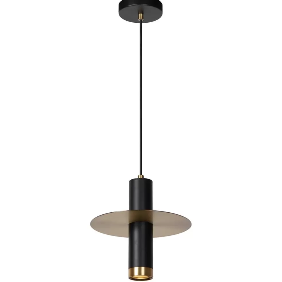 Cheap Straluma Hanglamp badkamer zwart met brons IP44