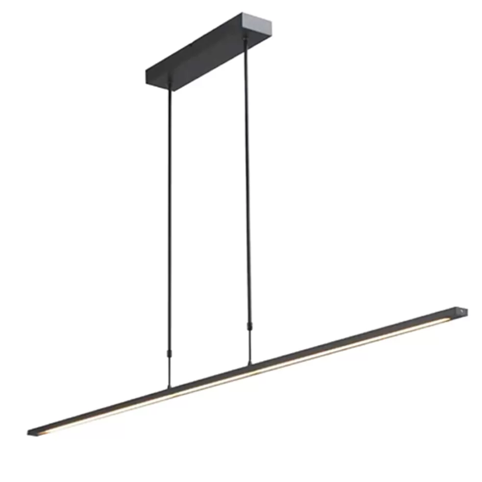 Fashion Straluma Hanglamp balk zwart 160cm direct led