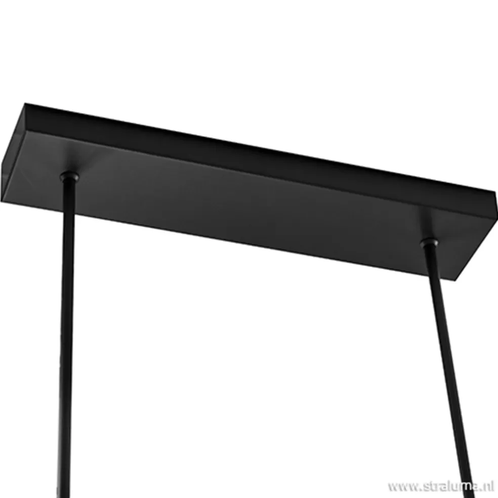 Fashion Straluma Hanglamp balk zwart 160cm direct led