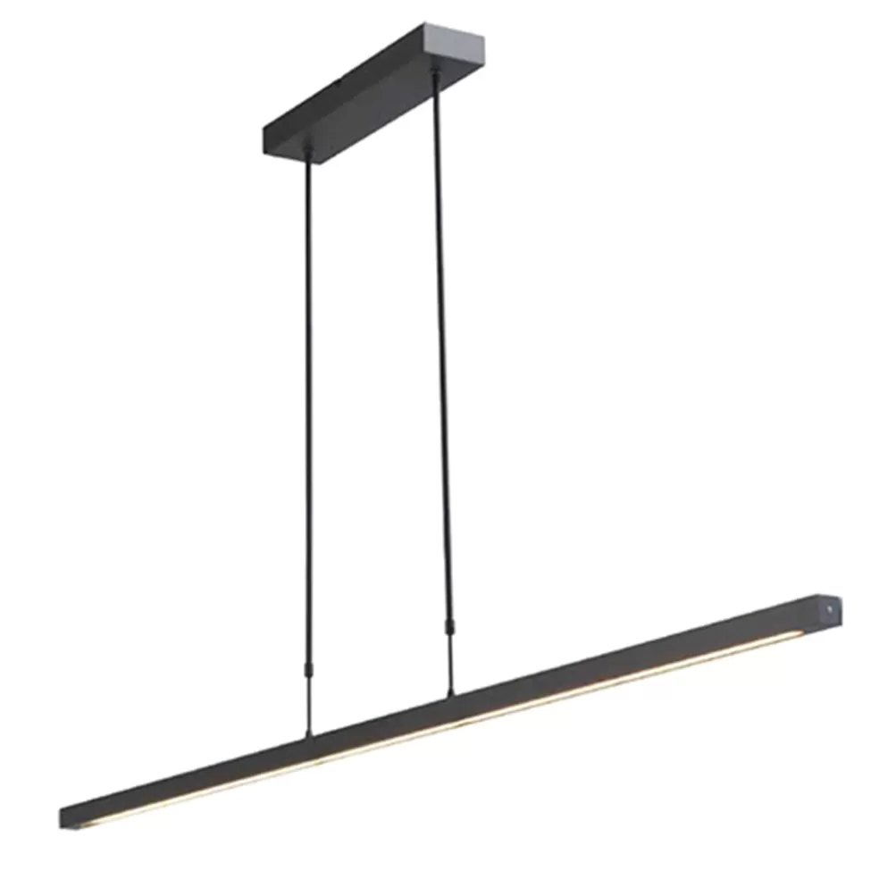 Shop Straluma Hanglamp balk zwart 160cm up+down dtw