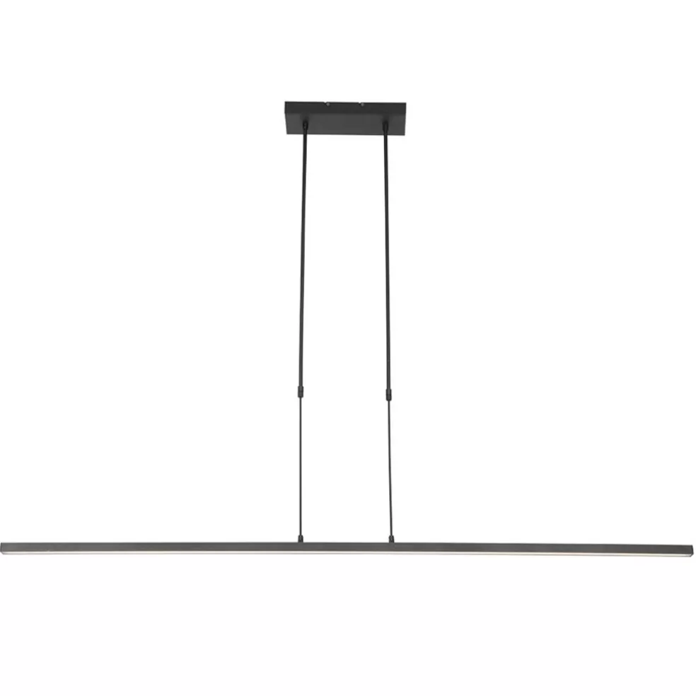 Discount Straluma Hanglamp Bande zwart 155cm 2xdim cct