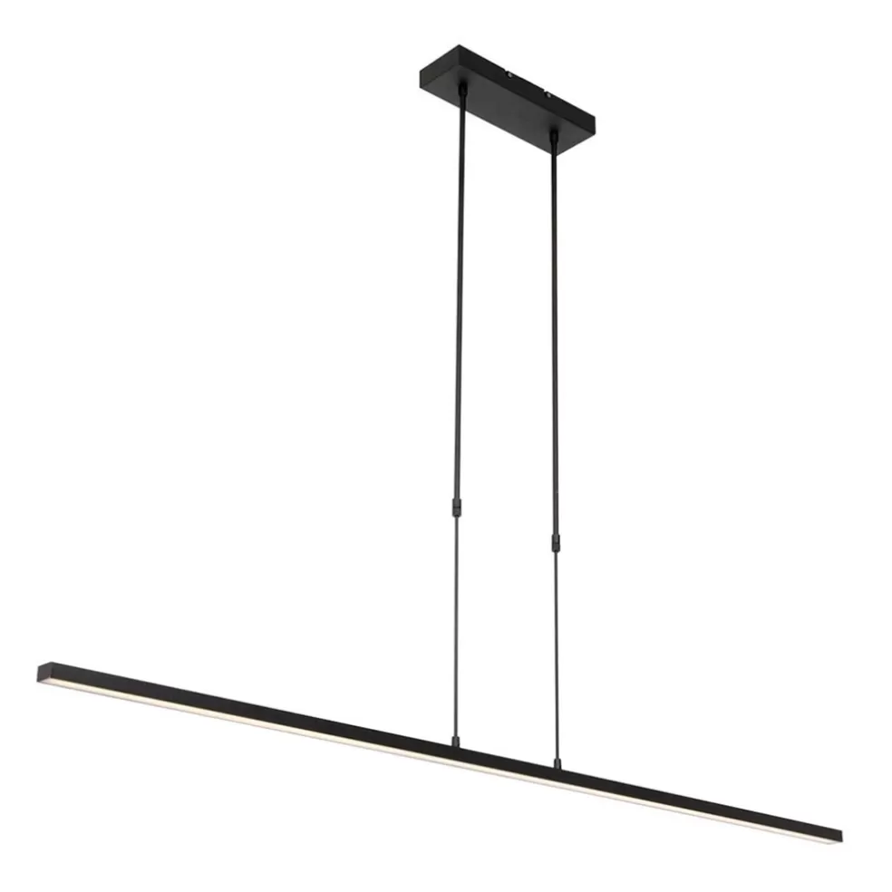 Discount Straluma Hanglamp Bande zwart 155cm 2xdim cct