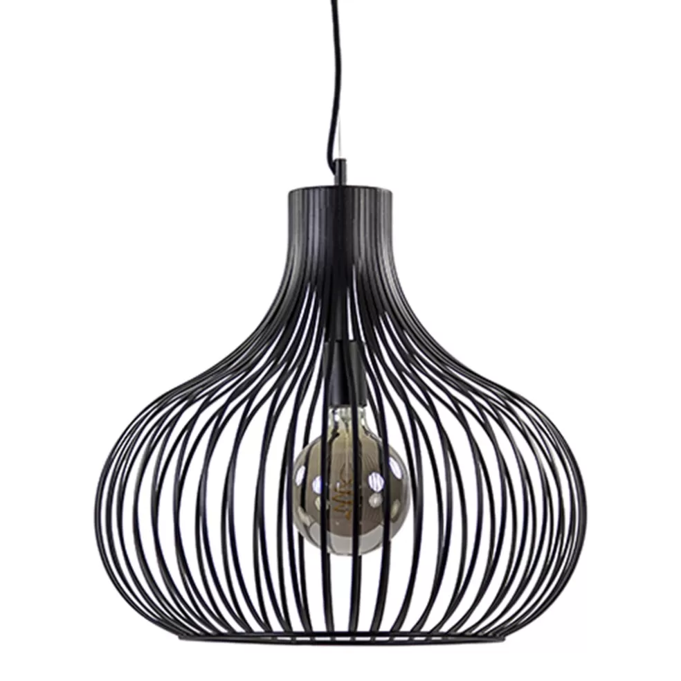 Discount Straluma Hanglamp draad zwart groot 48cm