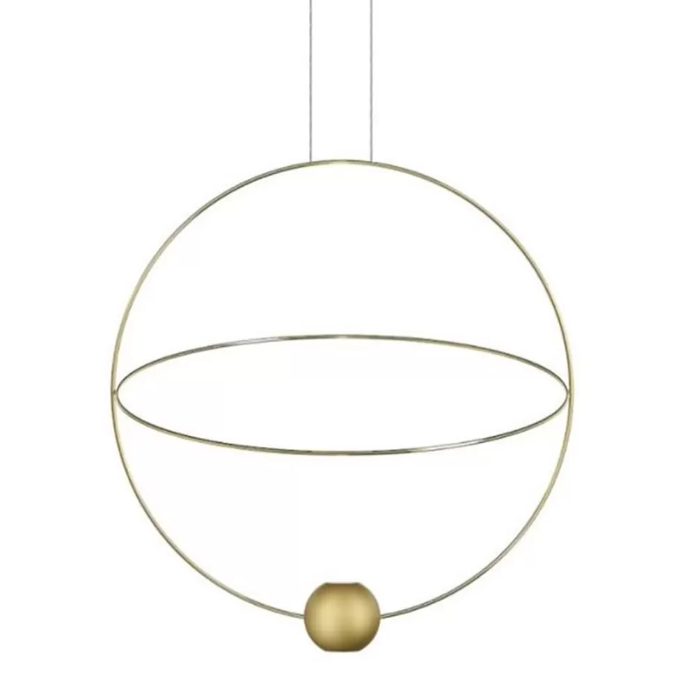 Shop Straluma Hanglamp Elara 60cm goud/matgoud