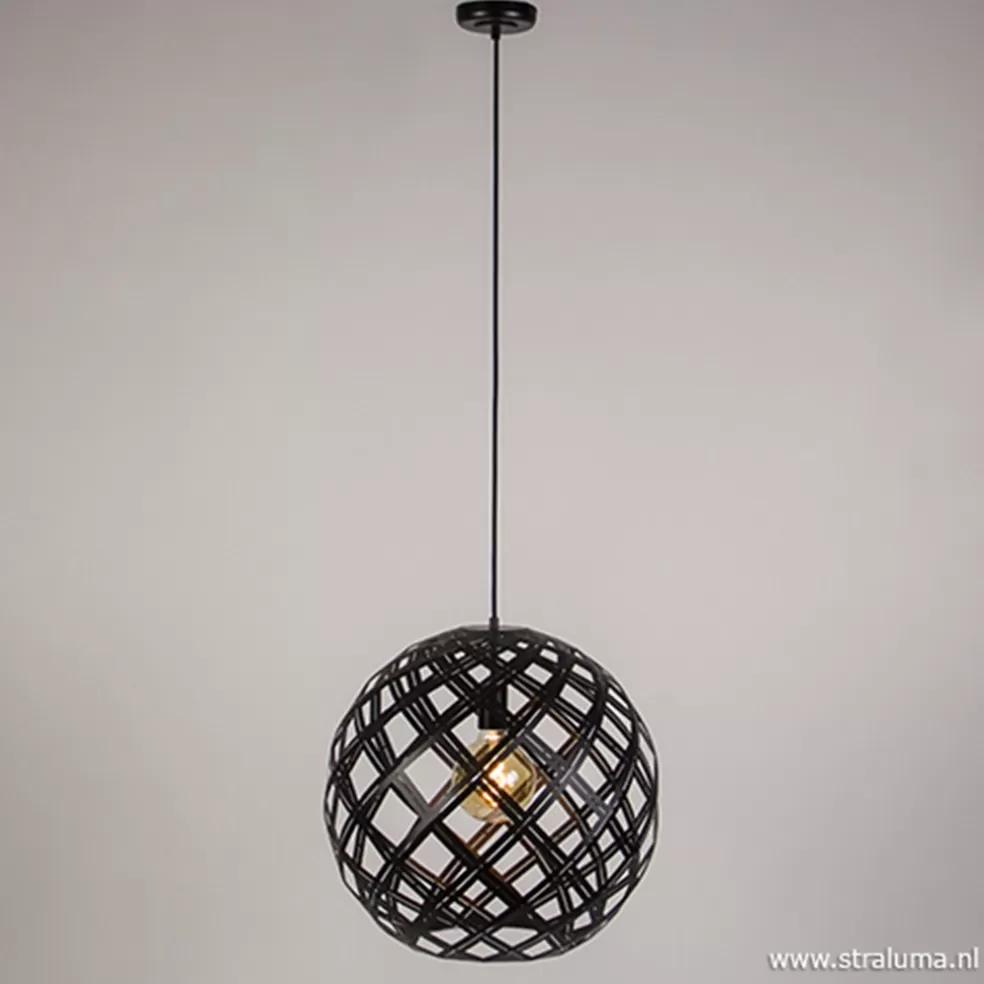 Store Straluma Hanglamp Emma bol zwart 50cm