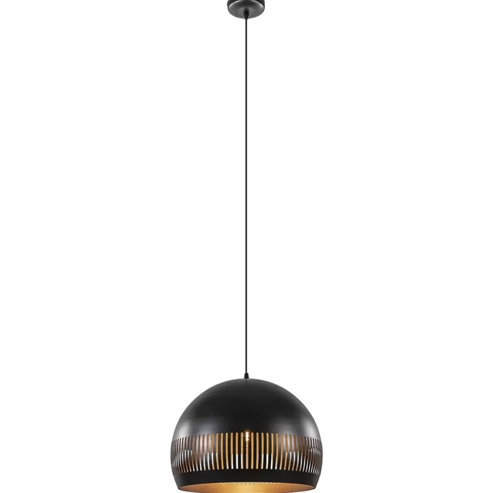 New Straluma Hanglamp Globo 50cm zwart/goud