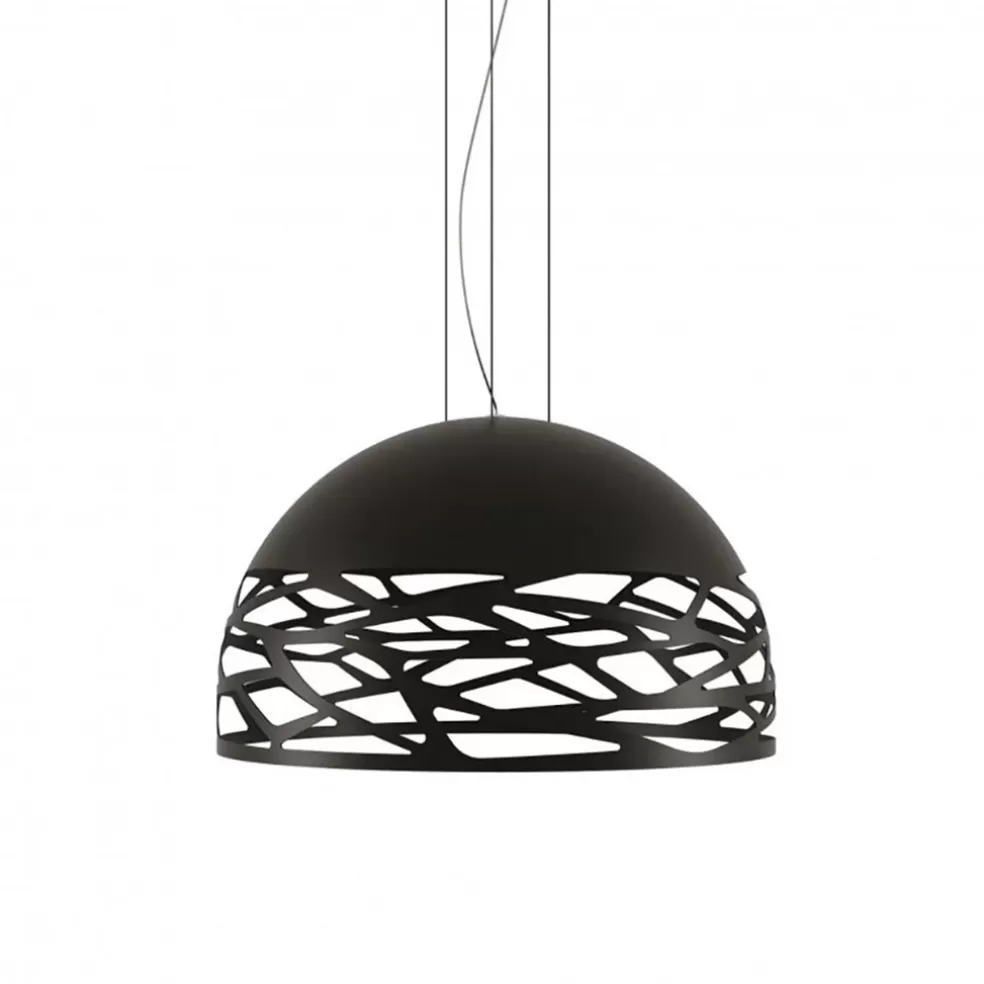 Hot Straluma Hanglamp Kelly Dome zwart 60cm