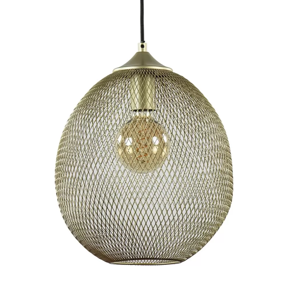 Outlet Straluma Hanglamp Moroc goud 30cm