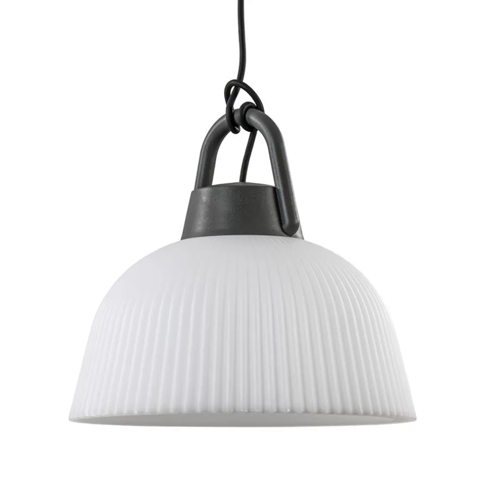 Hot Straluma Hanglamp outdoor antraciet met wit IP65