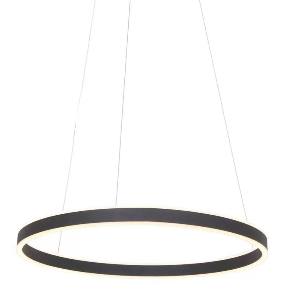 Discount Straluma Hanglamp Ringlux zwart