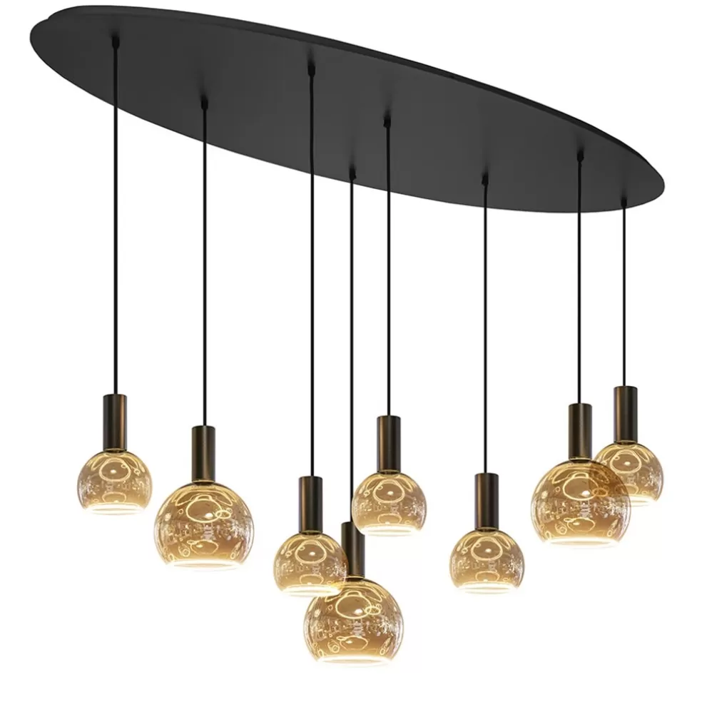 Best Straluma Hanglamp Segula 8L ovaal zwart