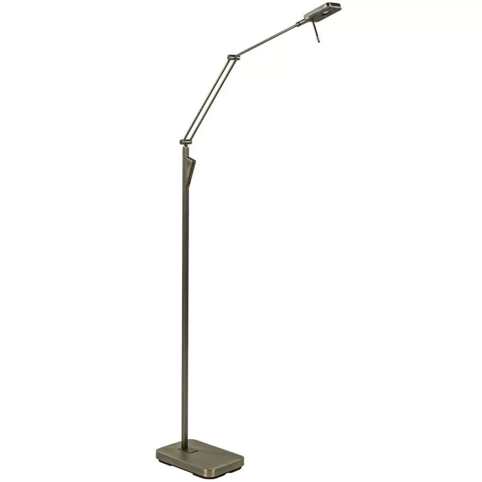 Clearance Straluma Klassieke leeslamp met dimbaar LED donker brons