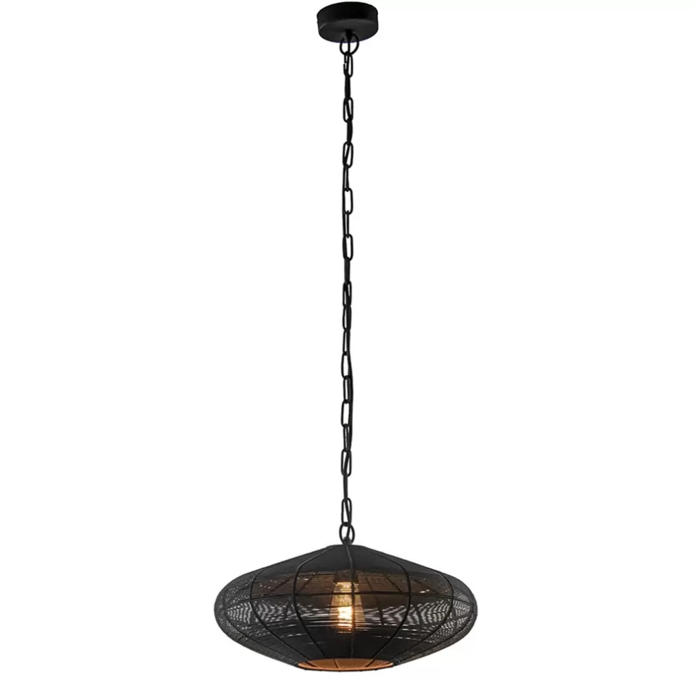 Cheap Straluma Kleine hanglamp Bahoto mat zwart L&L