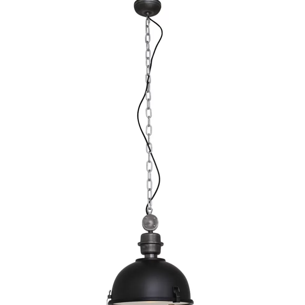 Outlet Straluma Kleine hanglamp Bikkel zwart industrieel