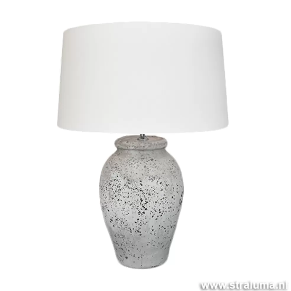 New Straluma Landelijke stenen lampvoet Vulsini 50 cm