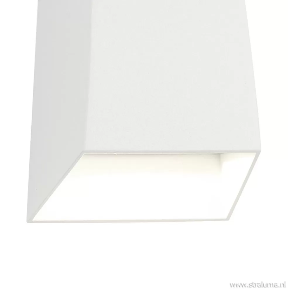 Store Straluma LED buitenlamp up+down wit aluminium IP54