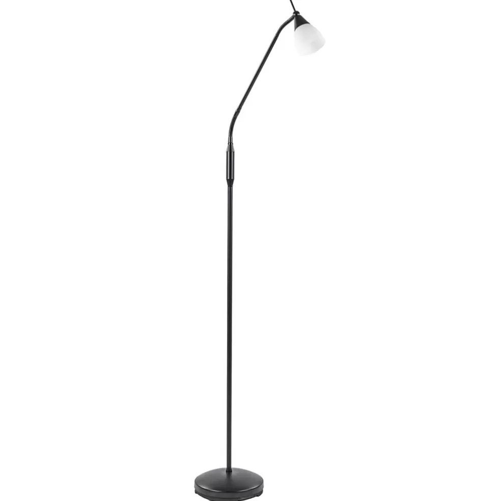 Clearance Straluma LED vloer/leeslamp Touchy verstelbaar zwart