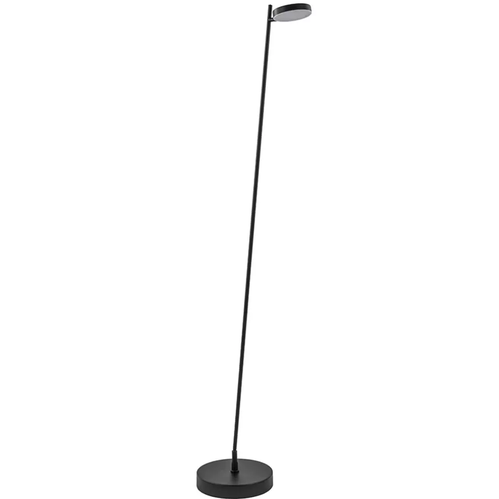 Fashion Straluma Leeslamp Round Move Portable zwart oplaadbaar