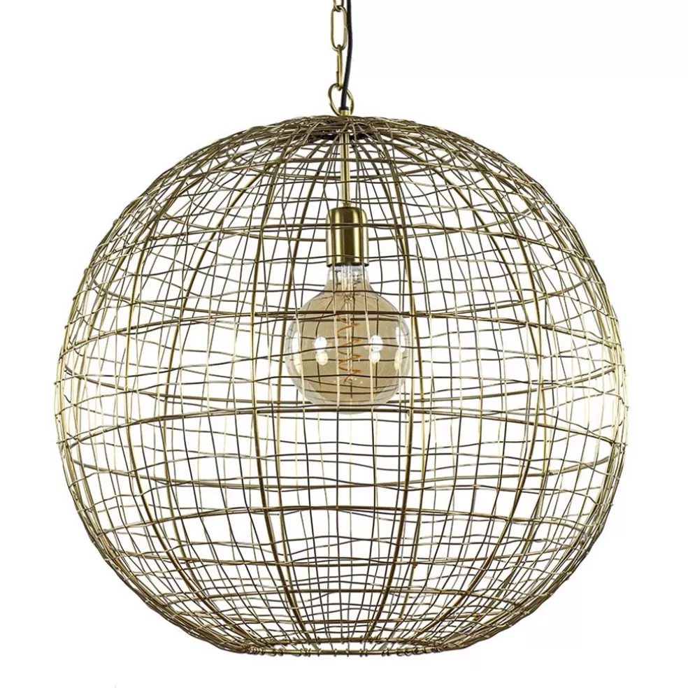 Outlet Straluma Light & Living hanglamp Mirana goud