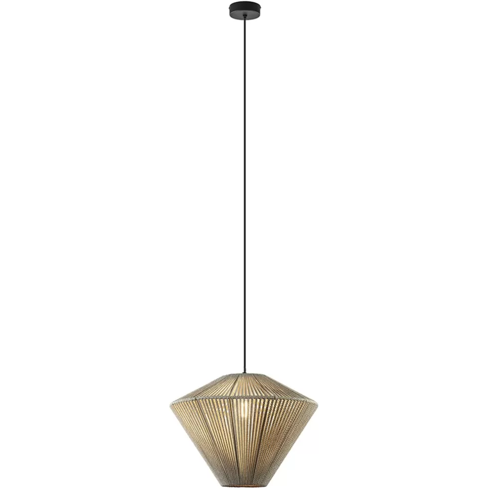 Discount Straluma Light and Living hanglamp Felida créme 42 cm